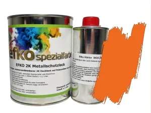 2K Metallschutzlack Hellrotorange RAL 2008