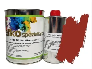 2K Metallschutzlack Tomatenrot RAL 3013