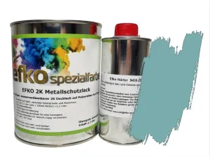 2K Metallschutzlack Pastelltürkis RAL 6034