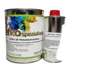 2K Metallschutzlack in Farben der NCS2® - Farbpalette