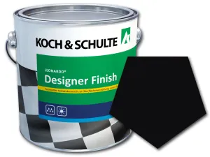 Designer Finish Tiefschwarz RAL 9005