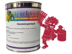 Heizkörperlack Himbeerrot RAL 3027