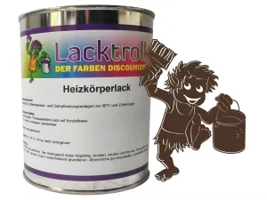 Heizkörperlack Sepiabraun RAL 8014