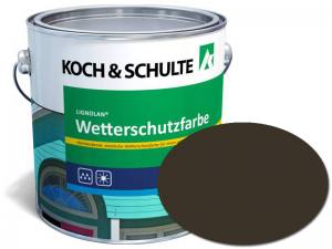 Wetterschutzfarbe Braunoliv RAL 6022 Lignolan®