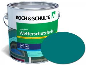 Wetterschutzfarbe Wasserblau RAL 5021 Lignolan®