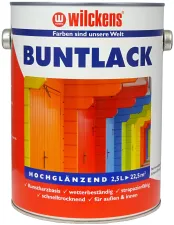 Buntlack hochglänzend | 2,5 L | RAL 6002 Laubgrün - Wilckens