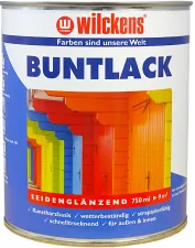 Buntlack seidenglänzend | 750 ml | RAL 6002 Laubgrün - Wilckens