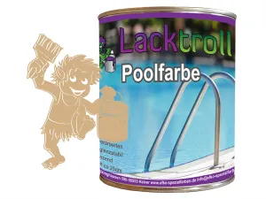 Poolfarbe / Schwimmbeckenfarbe | RAL 1001 Beige | 2,5 L