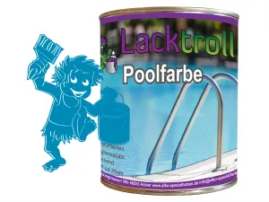 Poolfarbe / Schwimmbeckenfarbe | RAL 5012 Lichtblau | 2,5 L