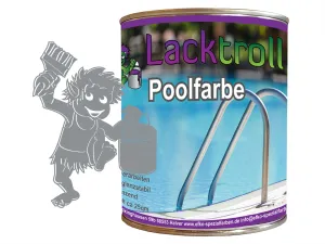 Poolfarbe / Schwimmbeckenfarbe | RAL 7045 Telegrau 1 | 2,5 L