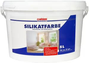 Silikatfarbe innen matt | 5 L | Weiß - Wilckens