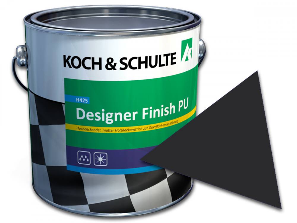 Designer Finish Pu Signalschwarz Ral 9004