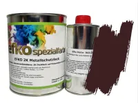 2K Metallschutzlack Schwarzrot RAL 3007