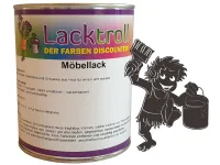 Möbellack spielzeugsicher - Graubraun RAL 8019